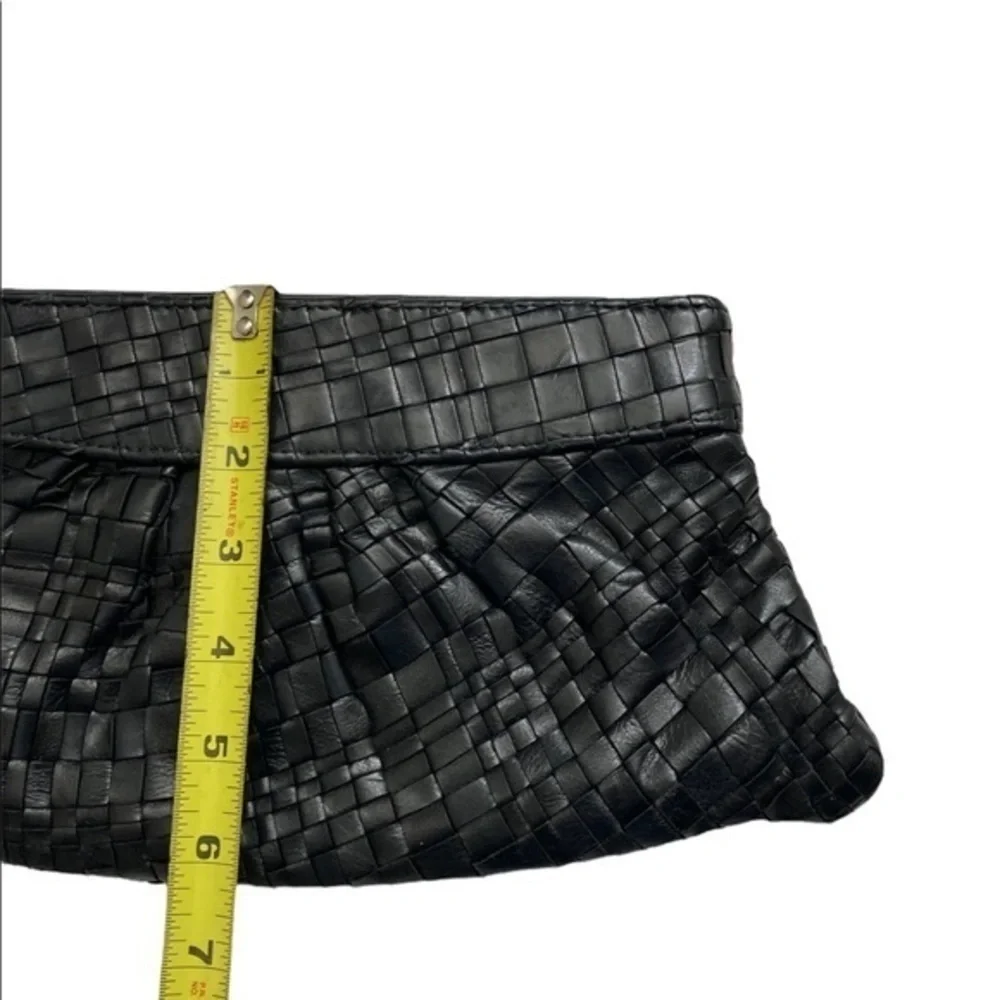 Lauren Merkin quilted leather clutch bag